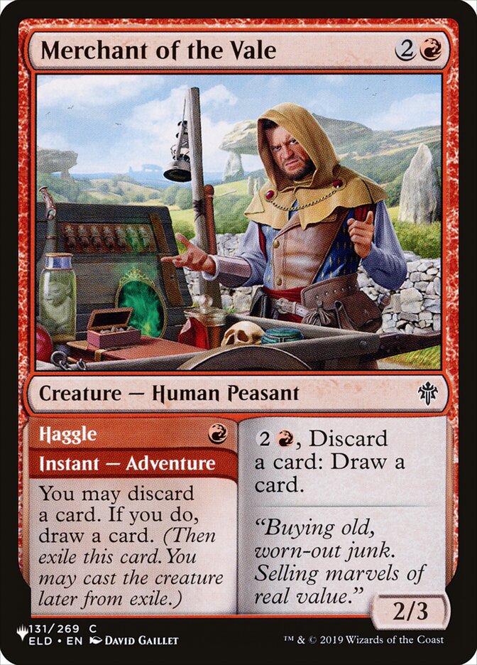 Merchant of the Vale // Haggle card image