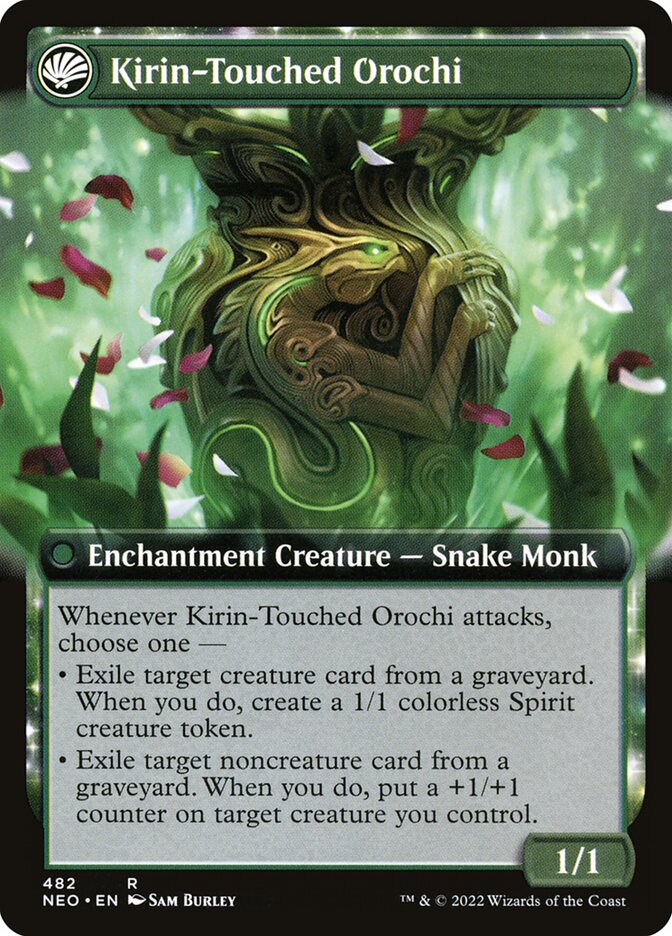 Teachings of the Kirin // Kirin-Touched Orochi card image