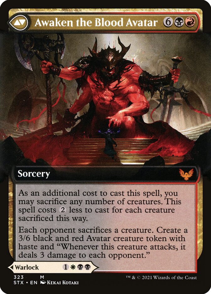 Extus, Oriq Overlord // Awaken the Blood Avatar card image