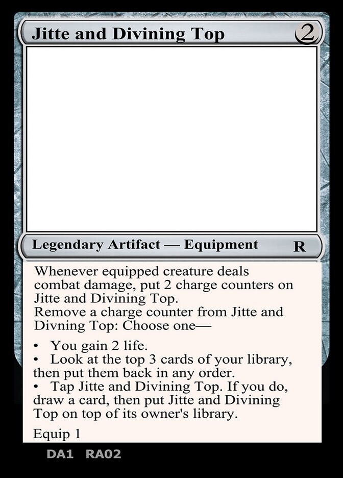 Jitte and Divining Top card image