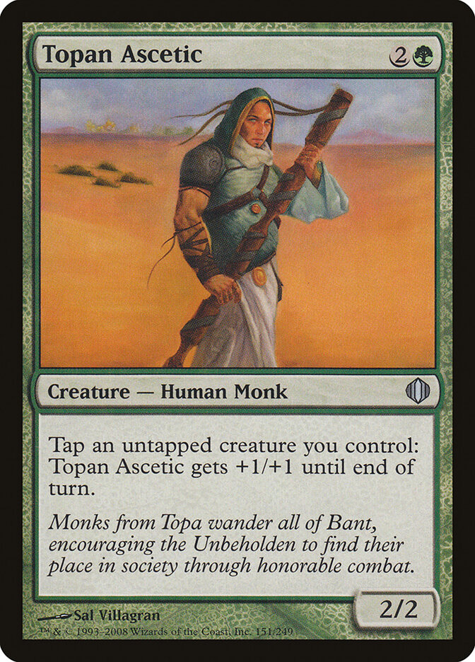Topan Ascetic card image