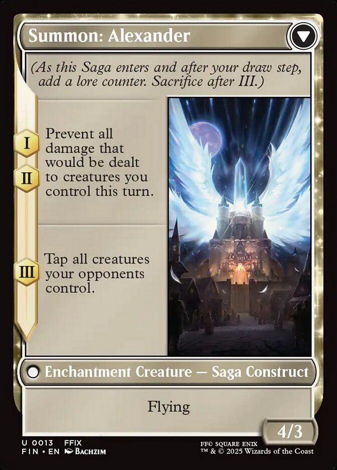 Crystal Fragments // Summon: Alexander card image