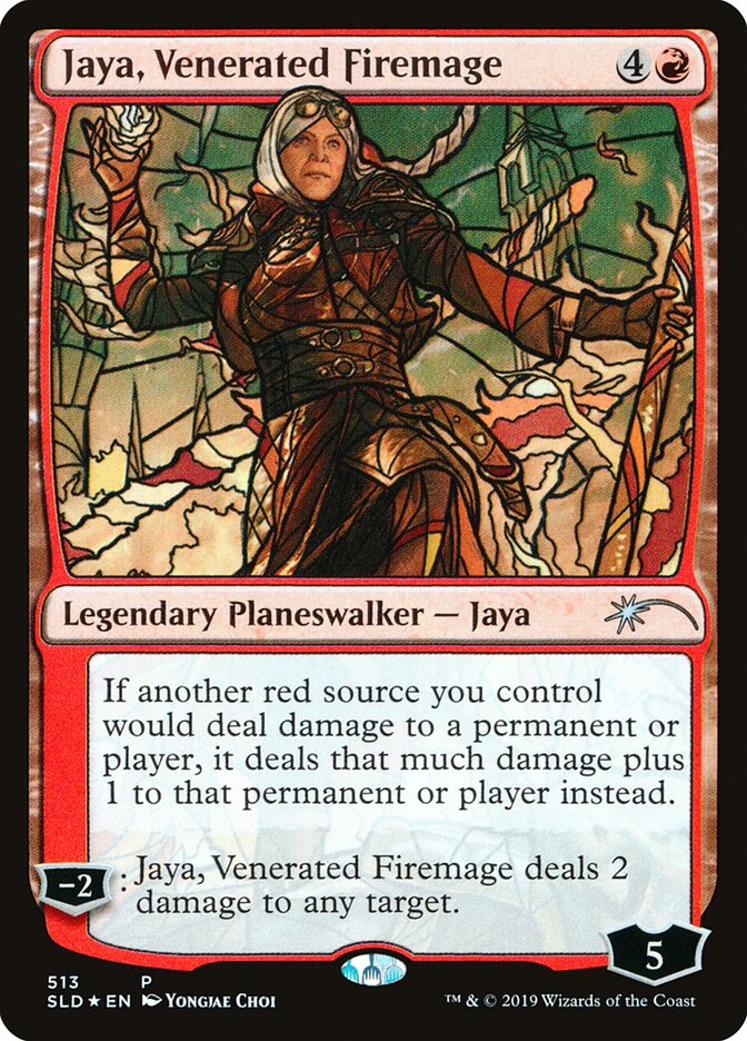 Jaya, Venerated Firemage card image