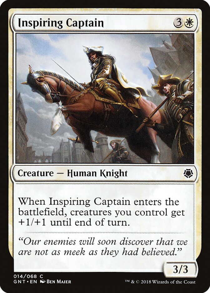 Inspiring Captain card image