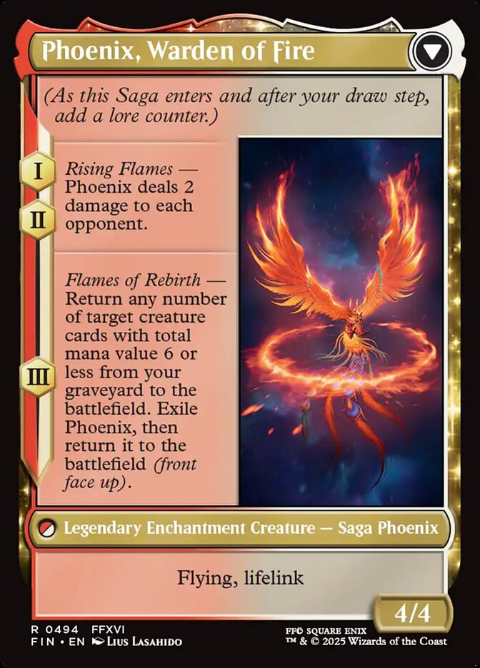 Joshua, Phoenix's Dominant // Phoenix, Warden of Fire card image