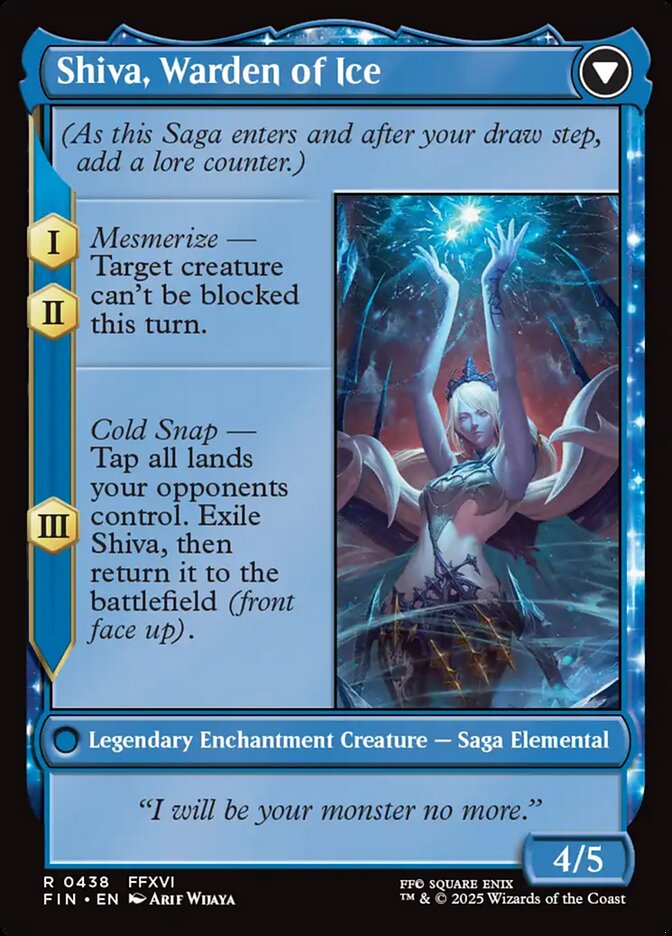 Jill, Shiva's Dominant // Shiva, Warden of Ice card image