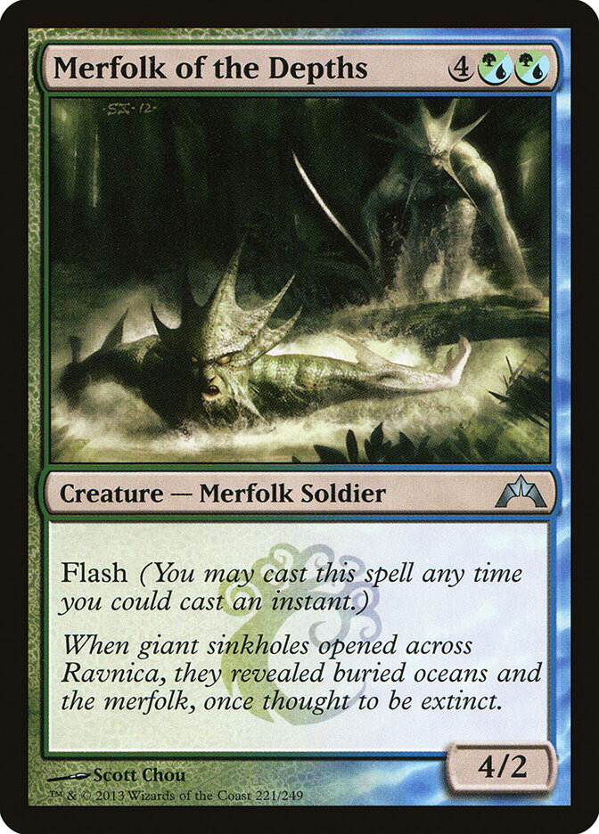 Merfolk of the Depths card image