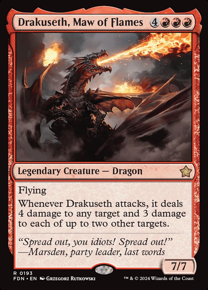 Drakuseth, Maw of Flames card image