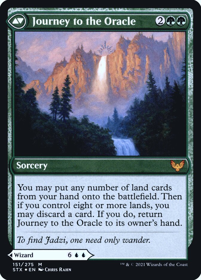 Jadzi, Oracle of Arcavios // Journey to the Oracle card image
