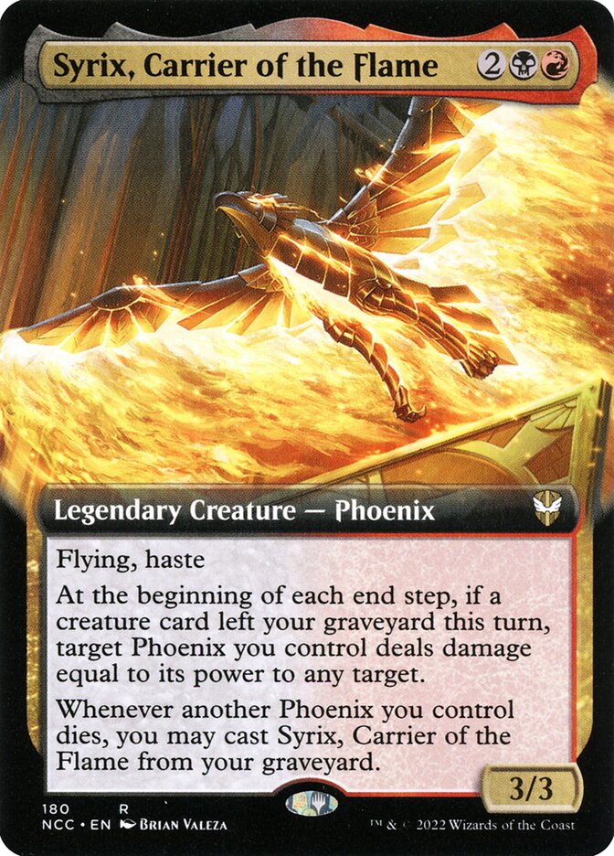 Syrix, Carrier of the Flame card image