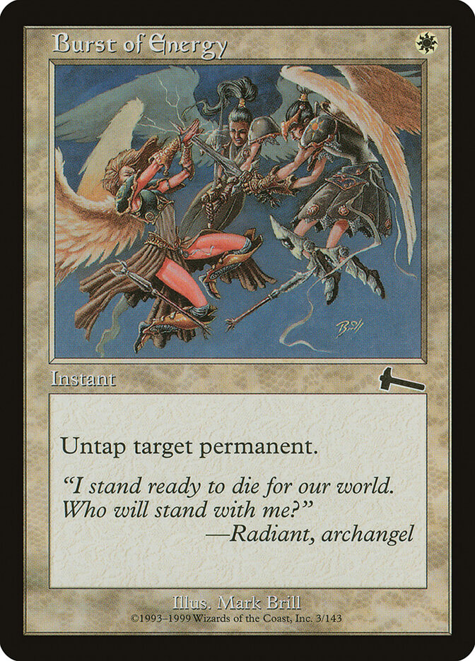 Burst of Energy card image