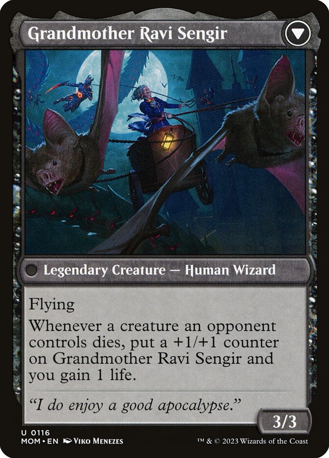 Invasion of Ulgrotha // Grandmother Ravi Sengir card image