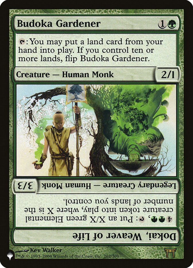 Budoka Gardener // Dokai, Weaver of Life card image