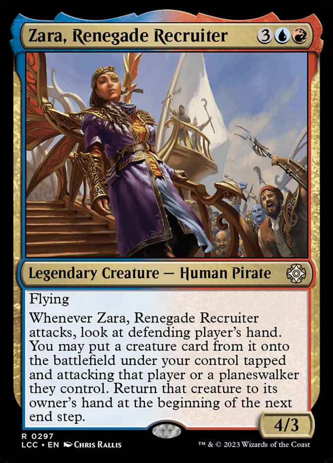 Zara, Renegade Recruiter card image
