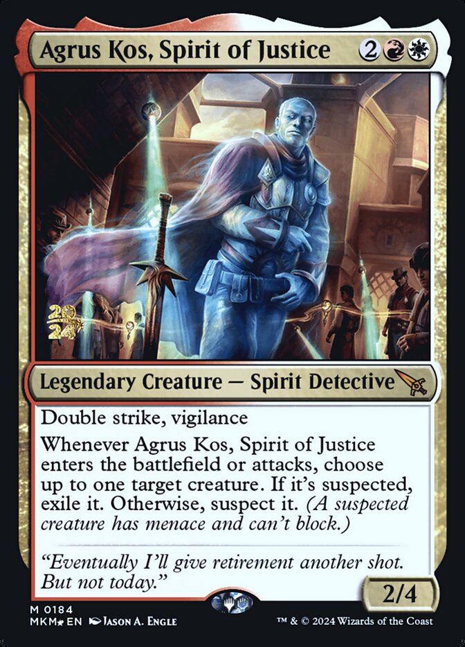 Agrus Kos, Spirit of Justice card image