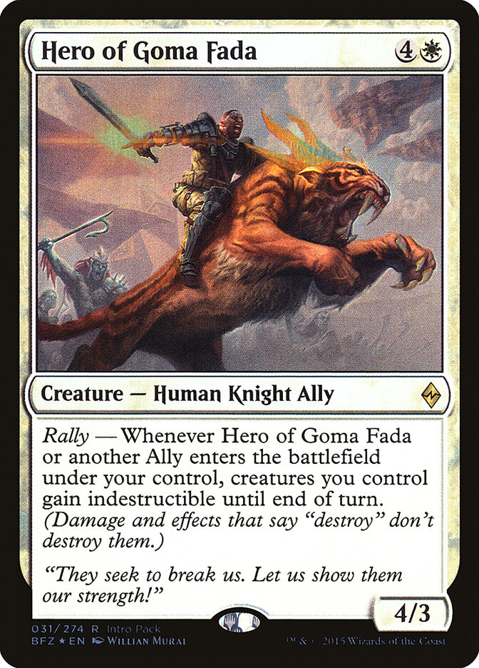 Hero of Goma Fada card image