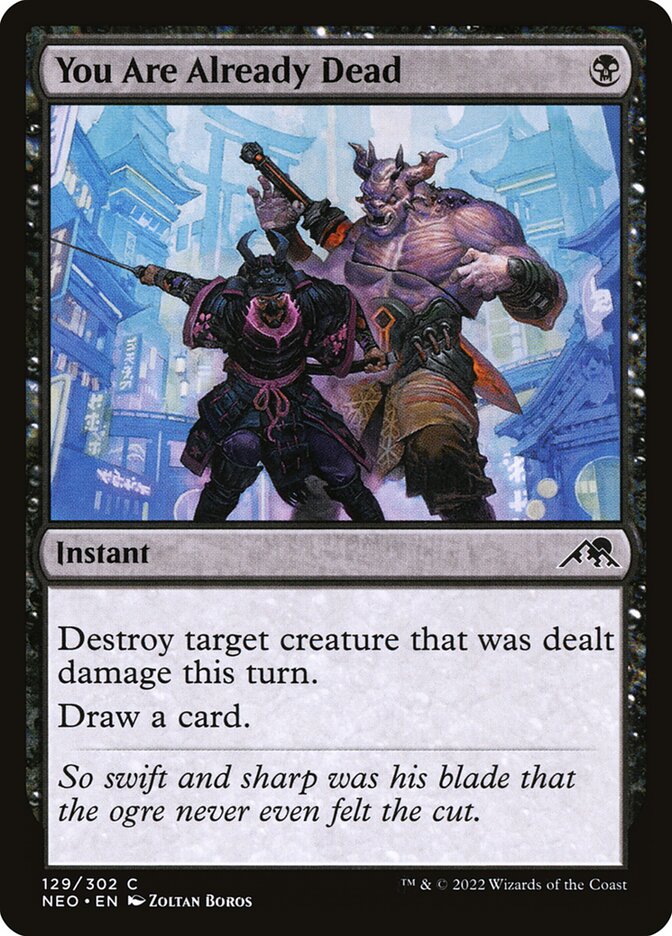 You Are Already Dead card image