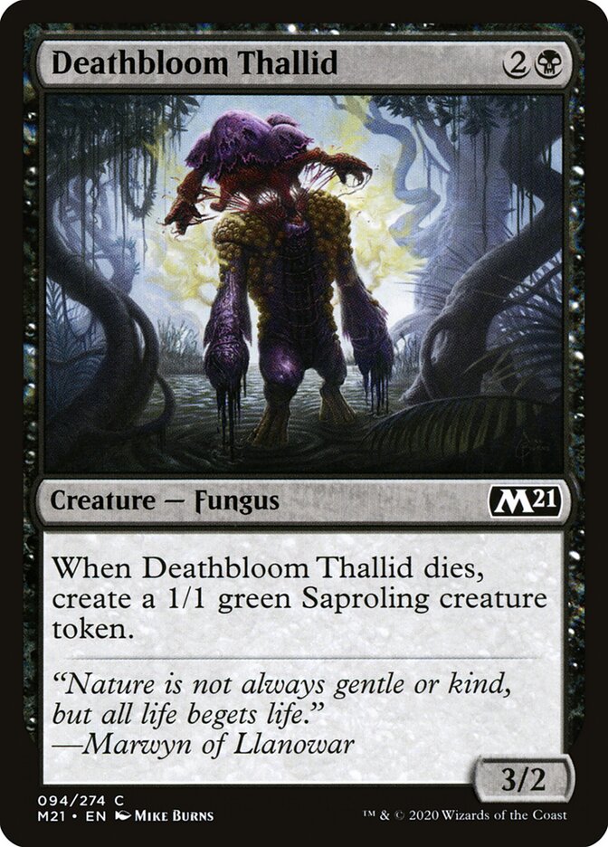 Deathbloom Thallid card image