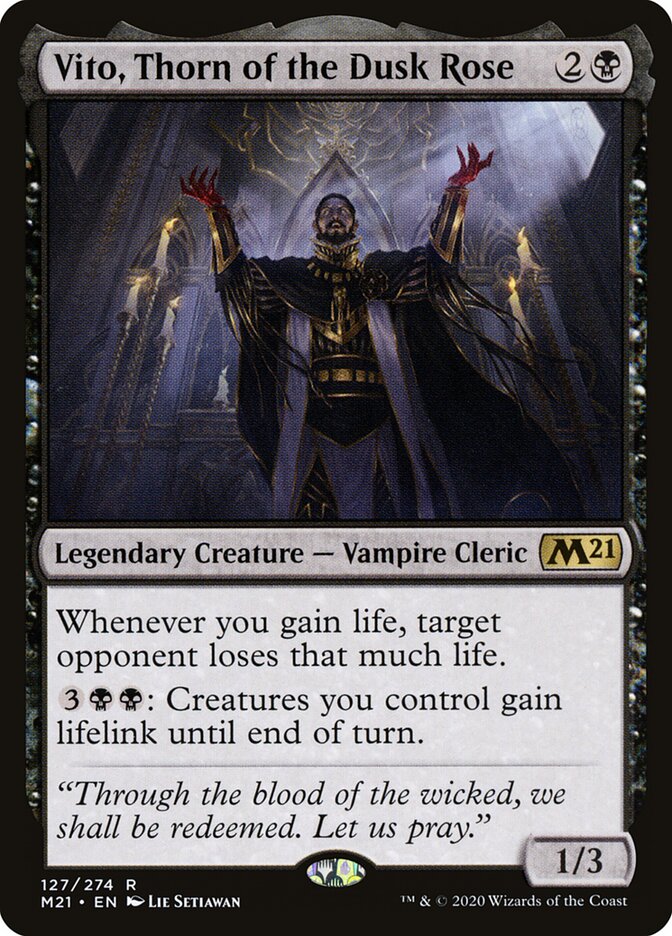 Vito, Thorn of the Dusk Rose card image