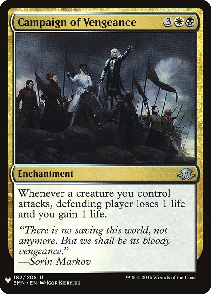 Campaign of Vengeance card image