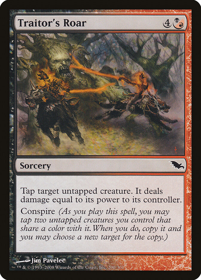 Traitor's Roar card image