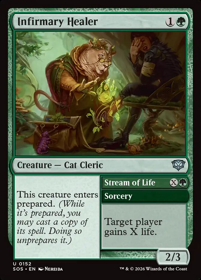 Infirmary Healer // Stream of Life card image