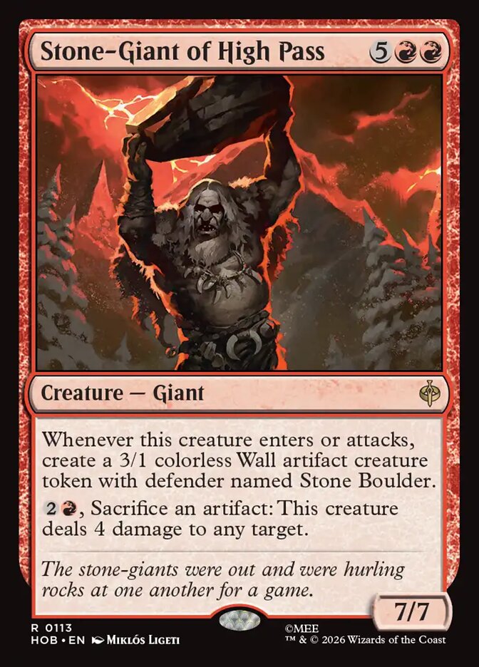 Stone-Giant of High Pass card image