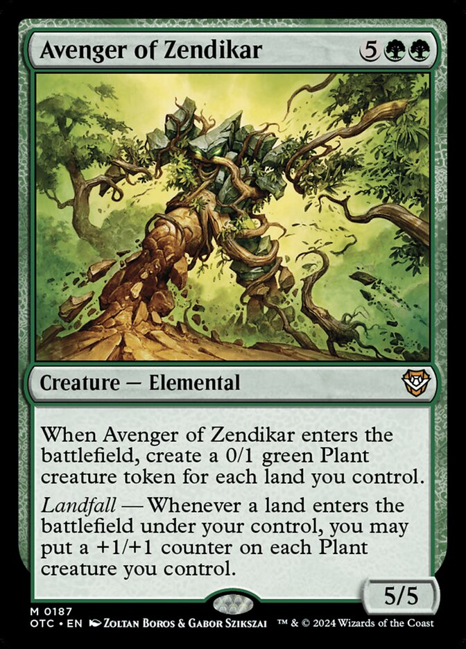 Avenger of Zendikar card image