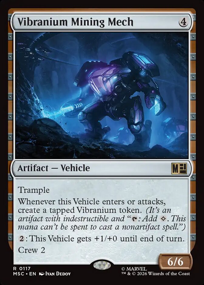 Vibranium Mining Mech card image