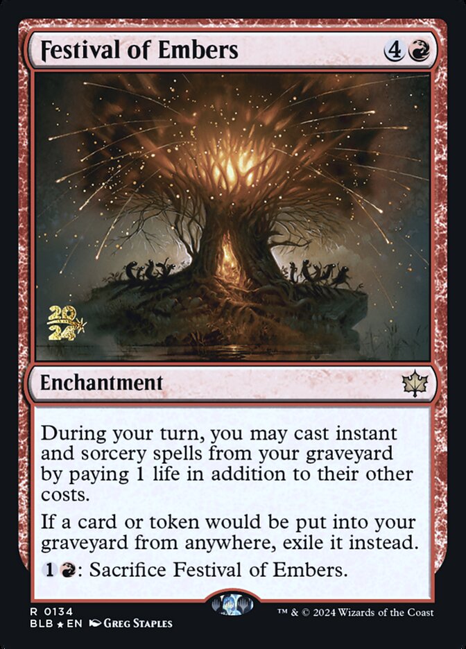 Festival of Embers card image