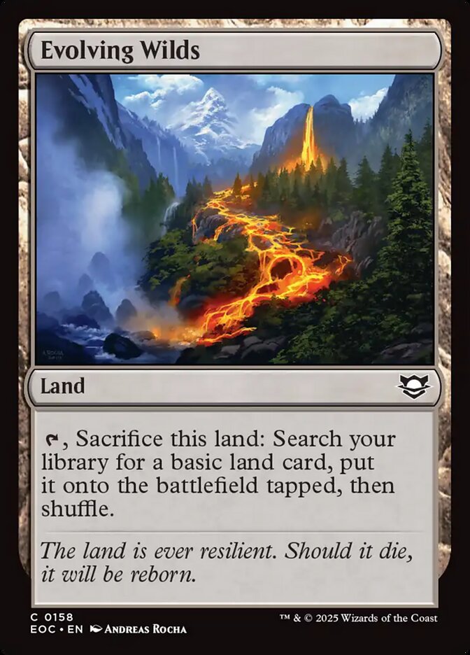 Evolving Wilds card image
