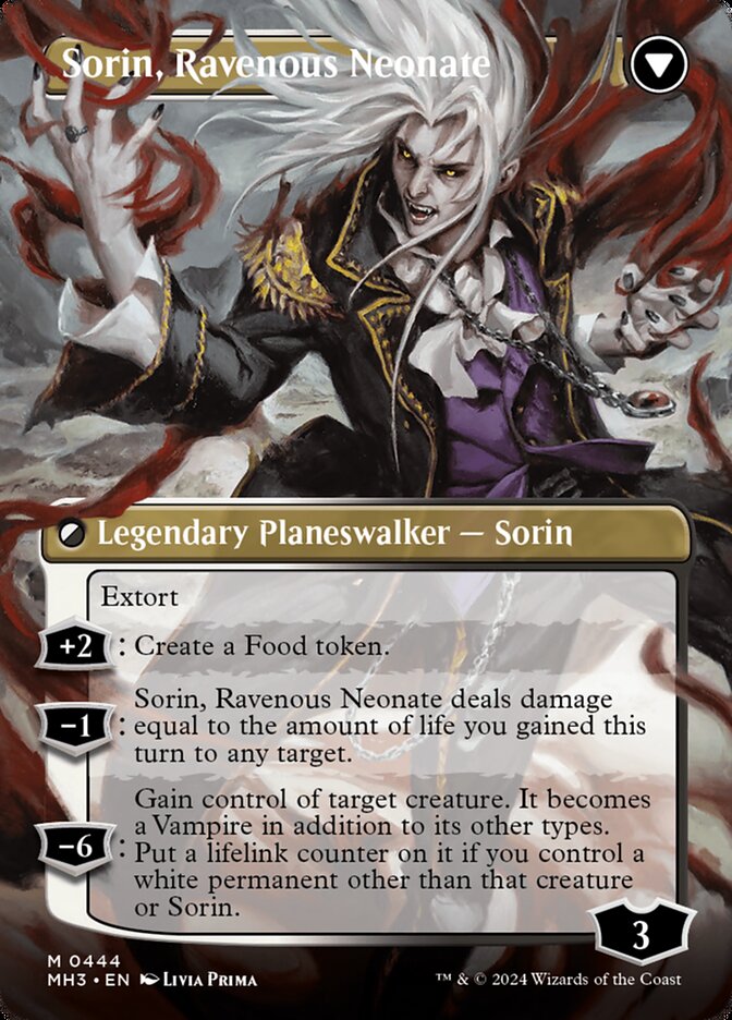 Sorin of House Markov // Sorin, Ravenous Neonate card image