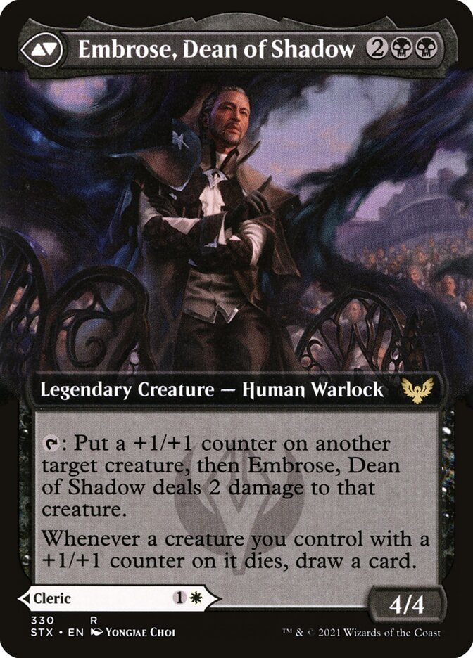 Shaile, Dean of Radiance // Embrose, Dean of Shadow card image