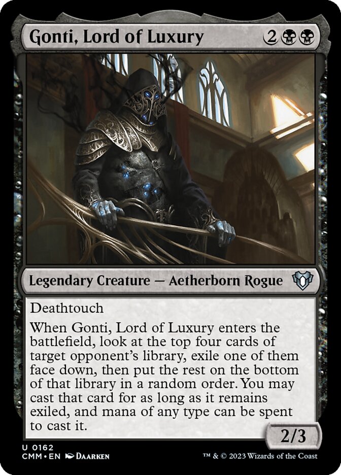 Gonti, Lord of Luxury card image