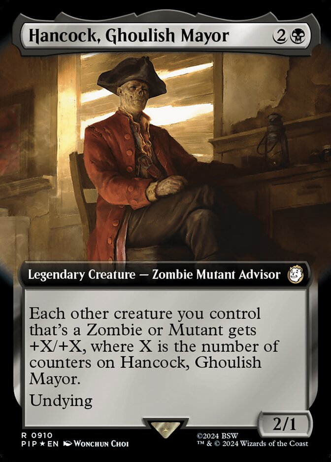 Hancock, Ghoulish Mayor card image