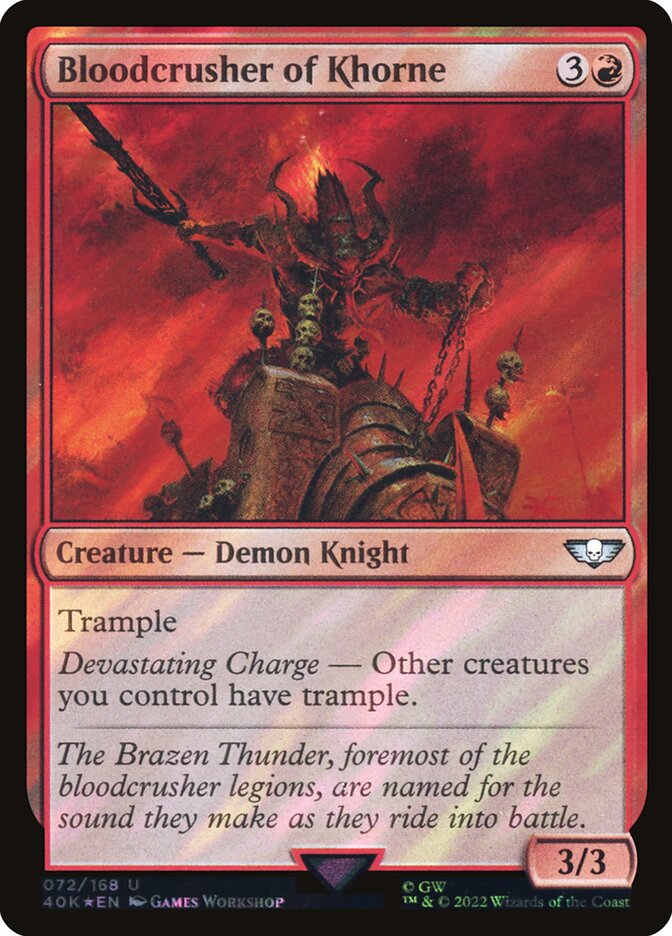 Bloodcrusher of Khorne card image