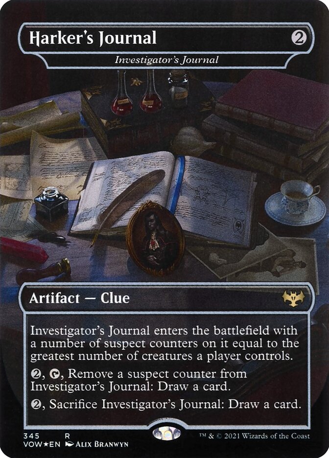 Investigator's Journal card image