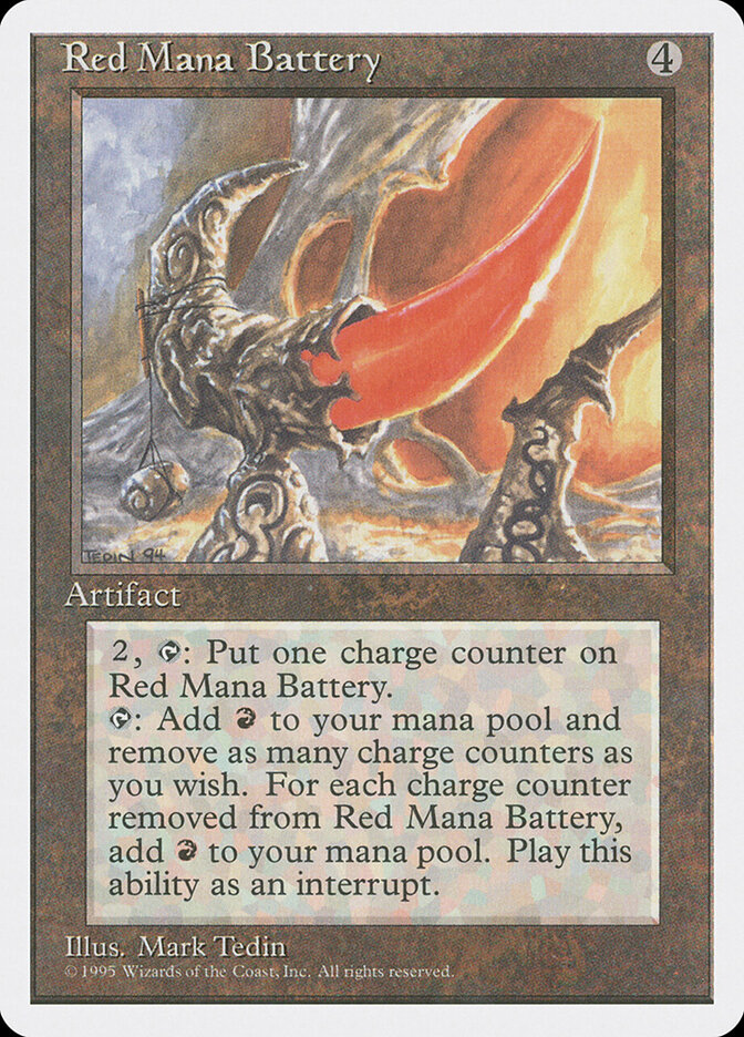 Red Mana Battery card image