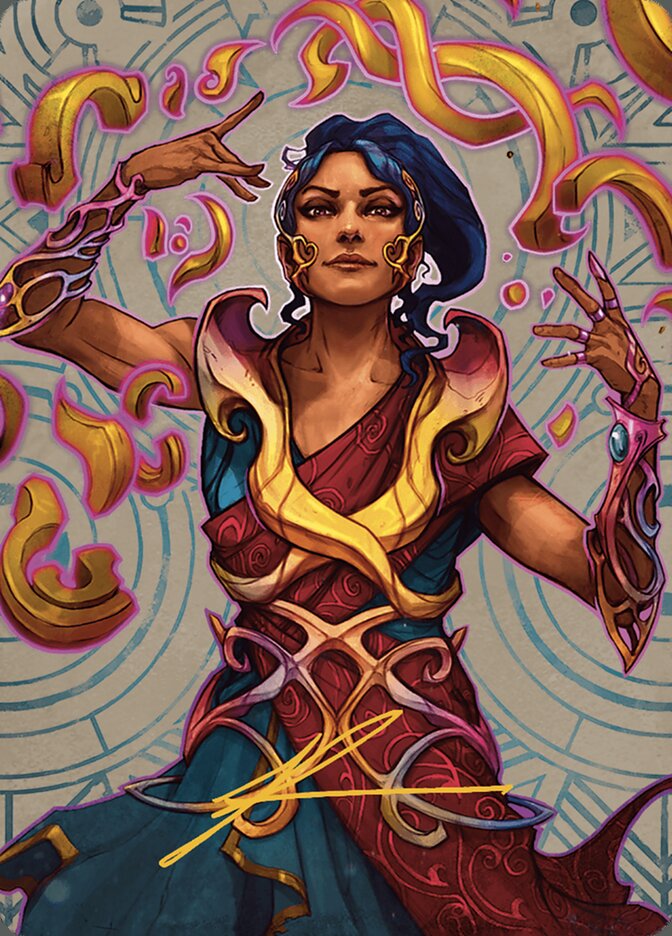 Saheeli, the Sun's Brilliance // Saheeli, the Sun's Brilliance card image