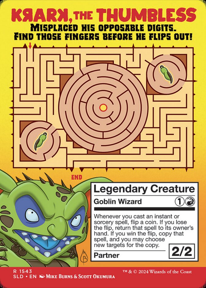 Krark, the Thumbless // Krark, the Thumbless card image