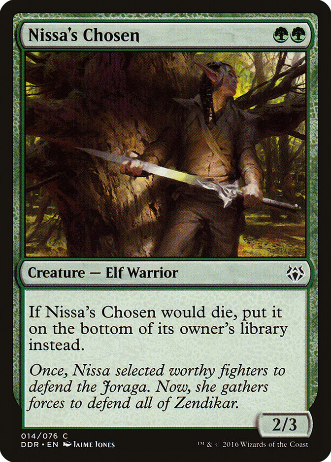 Nissa's Chosen card image