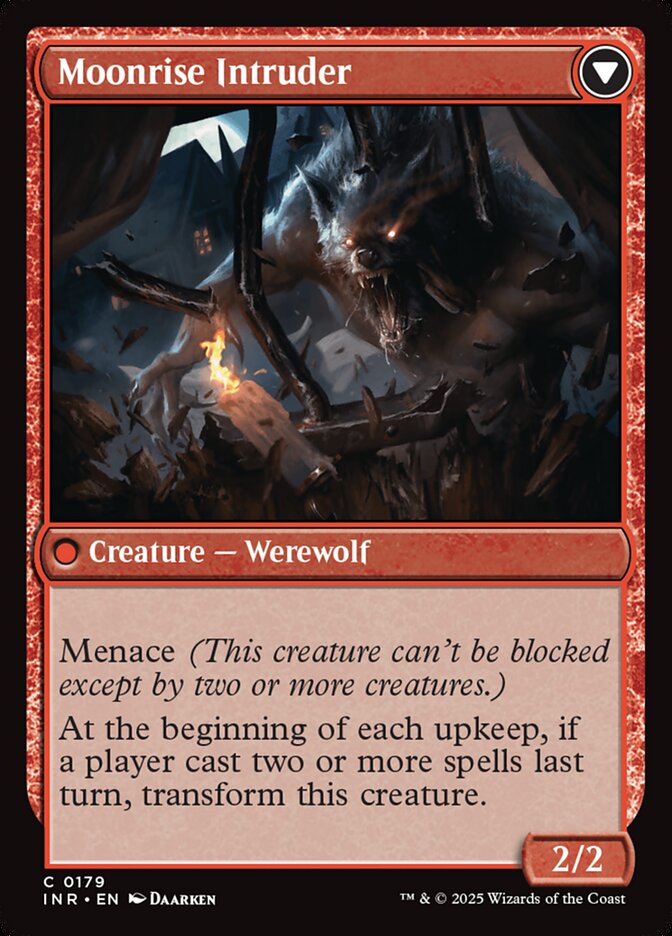 Village Messenger // Moonrise Intruder card image