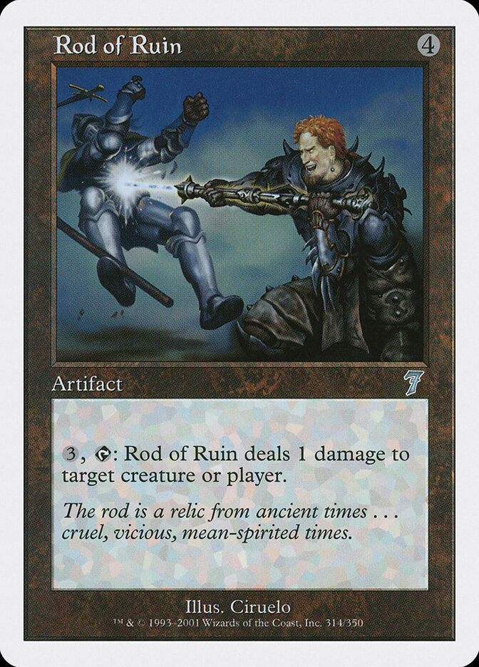 Rod of Ruin card image