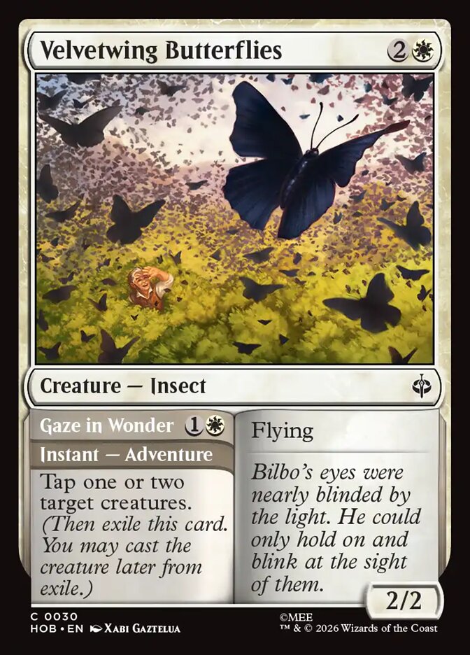 Velvetwing Butterflies // Gaze in Wonder card image