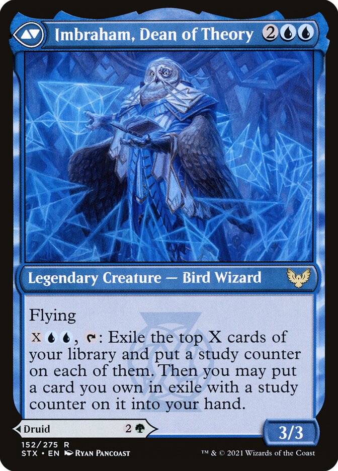 Kianne, Dean of Substance // Imbraham, Dean of Theory card image