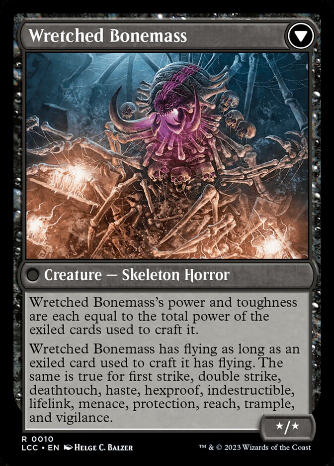 Altar of the Wretched // Wretched Bonemass card image