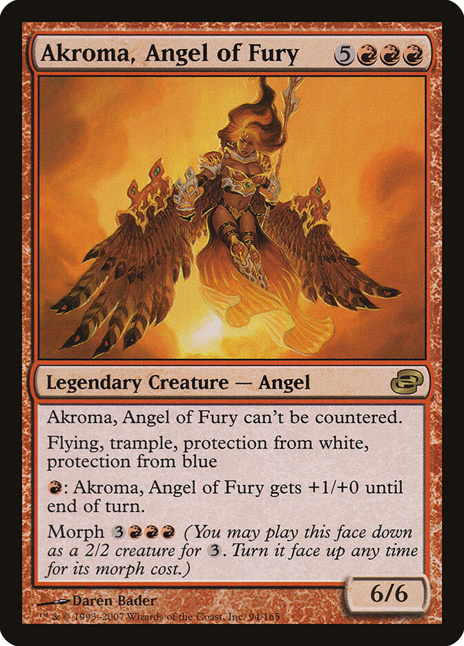 Akroma, Angel of Fury card image