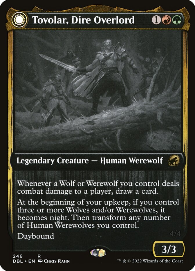 Tovolar, Dire Overlord // Tovolar, the Midnight Scourge card image