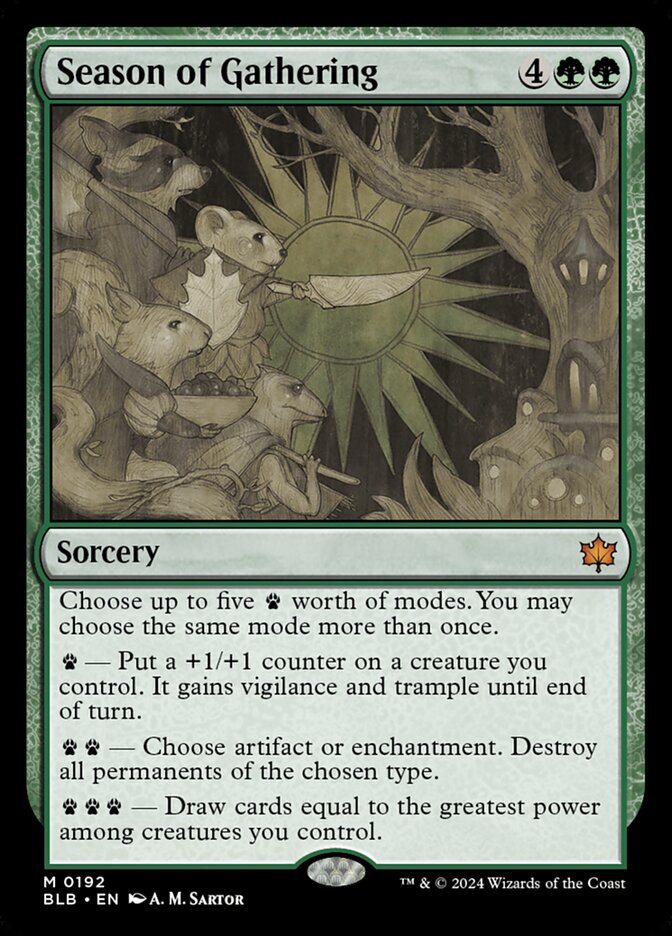 Season of Gathering card image