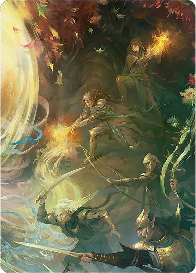 Rally the Galadhrim // Rally the Galadhrim card image